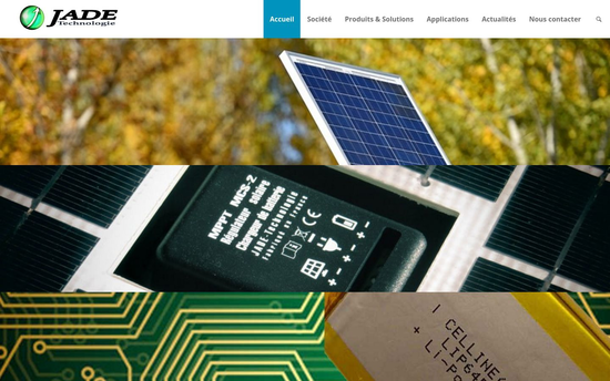 Jade technologie | Batteries lithium, nimh et panneaux solaires pour électroniques