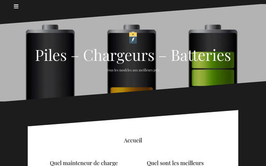 Preactor | Piles Chargeurs Batteries