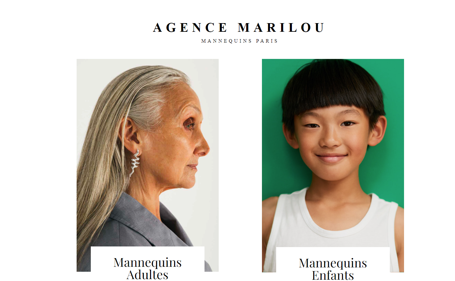 AGENCE MARILOU | Agence de Mannequins & comédiens à Paris